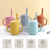 Momo Tots Silicone Straw Training Cup with Handles - 210ml| Large