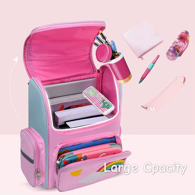 Unicorn Kids School Backpack – Waterproof Polyester