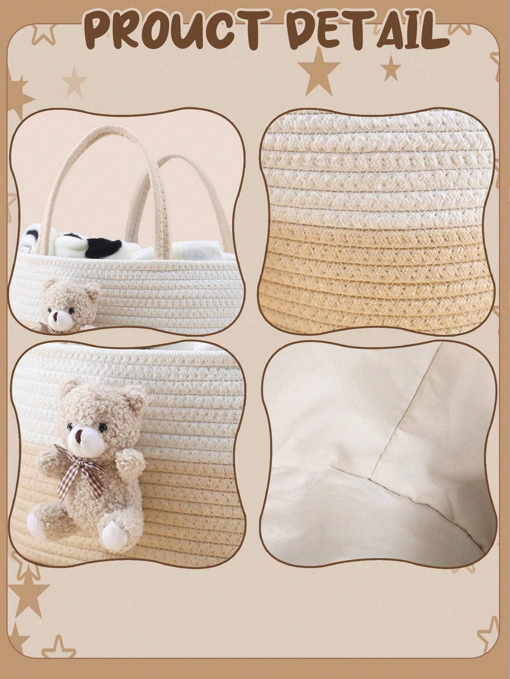 Teddy Caddy Nappy Organiser