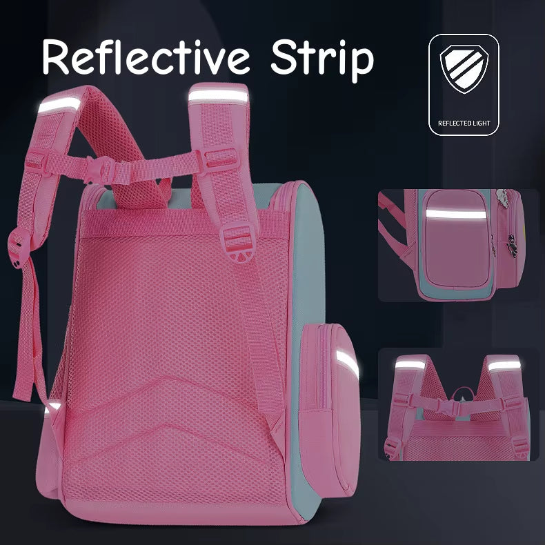 Unicorn Kids School Backpack – Waterproof Polyester