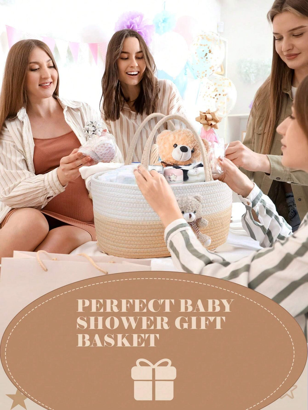 Teddy Caddy Nappy Organiser