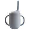 Momo Tots Silicone Straw Training Cup with Handles - 210ml| Large