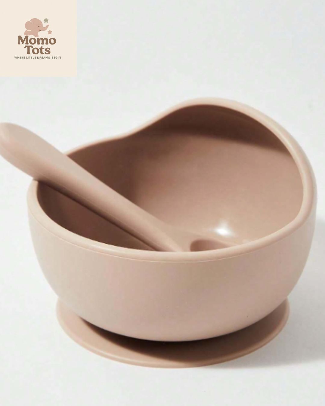 Silicone Bowl with Silicone Spoon