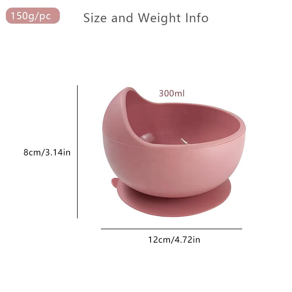 Silicone Baby Suction Bowl – 300ml | Momo Tots